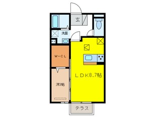 リブフラットの物件間取画像